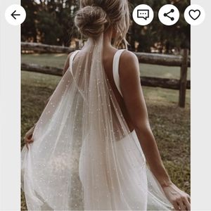 Cathedral Pearl Wedding Veil